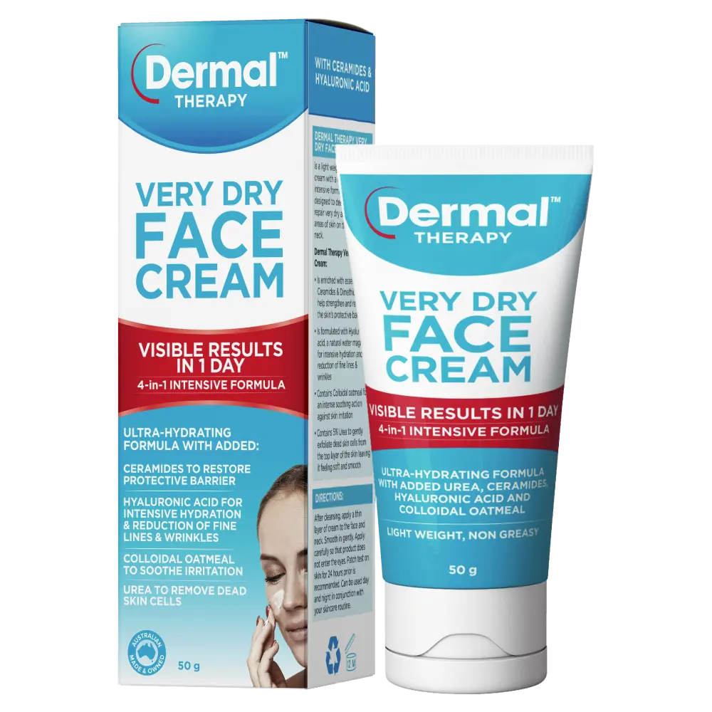 Dermal Therapy Very Dry Face Cream 50g