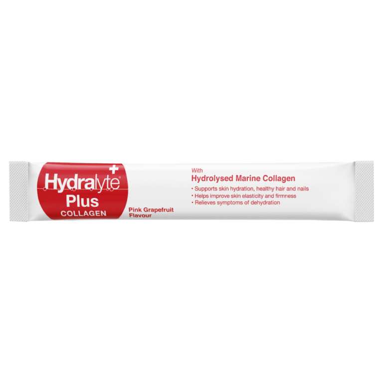 Hydralyte Plus Collagen with Hydrolysed Marine Collagen 10 Oral Powder Sticks