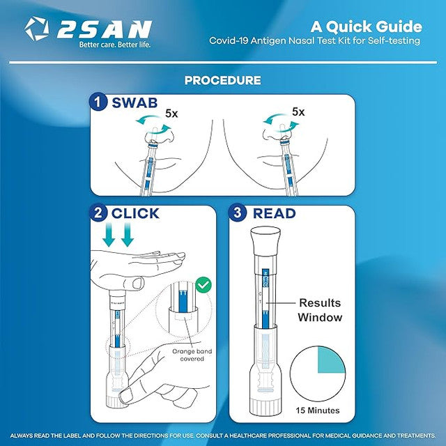 2san Covid-19 Rapid Pen Test - 2pk
