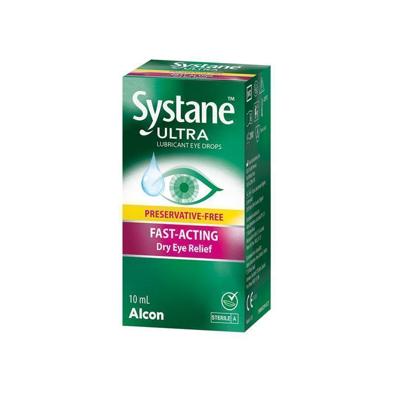 Systane Ultra Multi Dose Preservative Free Lubricant Eye Drops 10ml