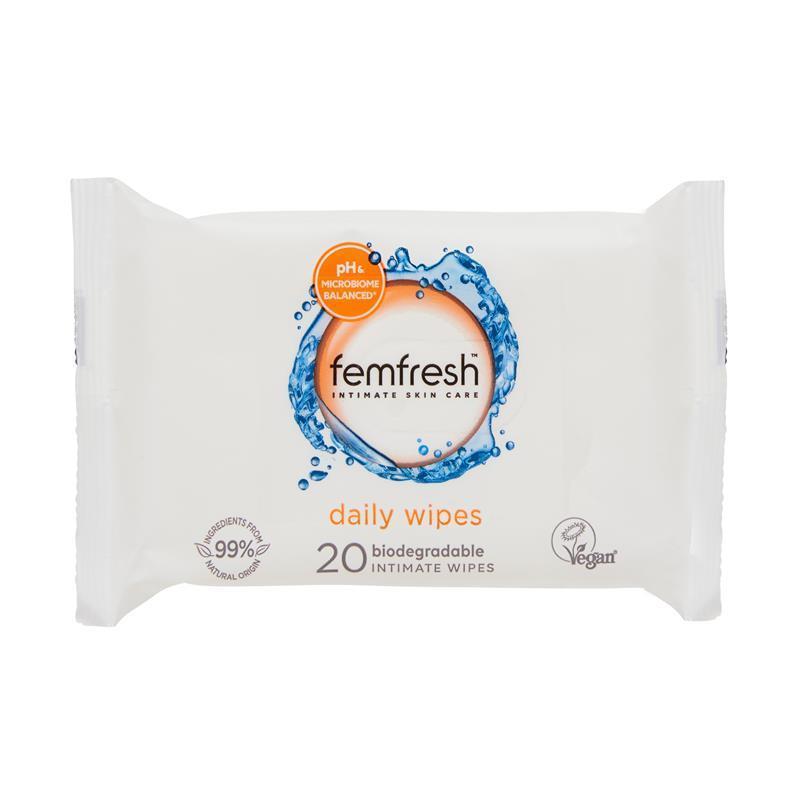 Femfresh Feminine Wipes 20