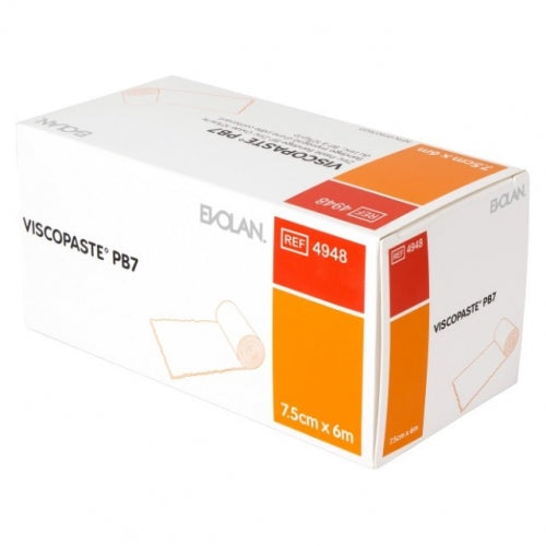 Viscopaste Zinc Paste Bandage 7.5Cmx6M Each