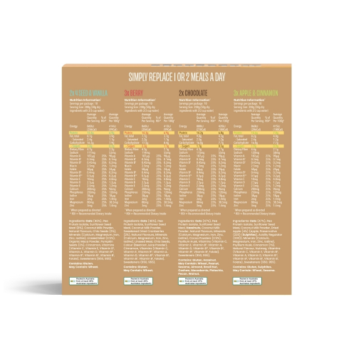 Dukes Weight Loss Oats Variety 10 X 50g Sachets