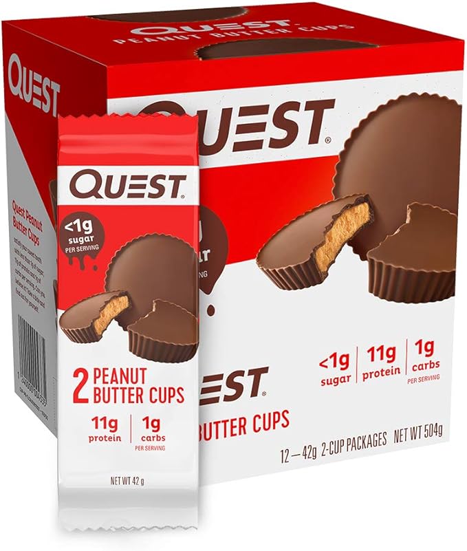6 X Quest Peanut Butter Cups 4 pack