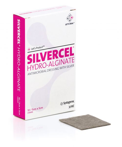 Silvercel Dressing 5cm X 5cm BOX Of 10
