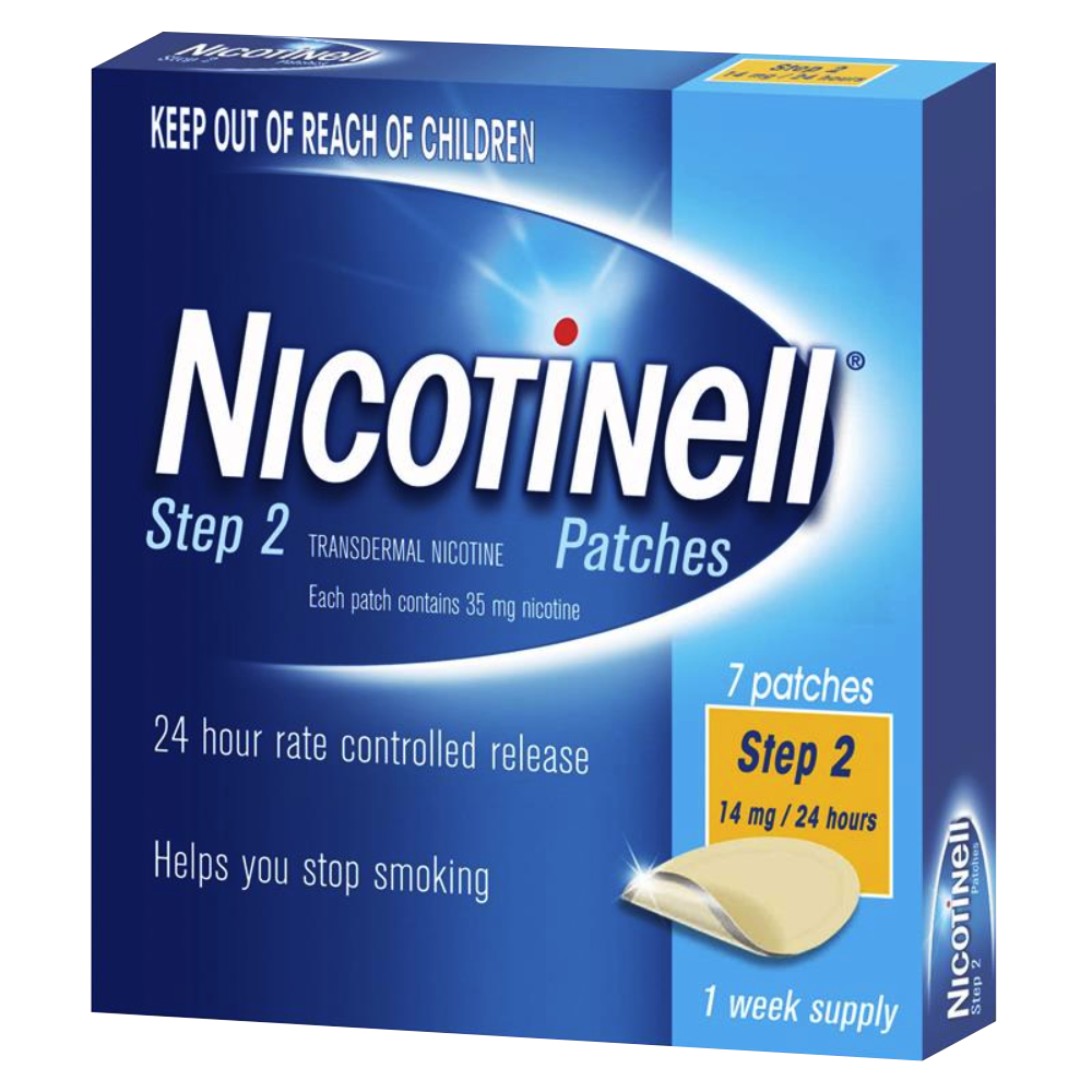 Nicotinell Step 2 (14mg/24 hours) 7 Patches