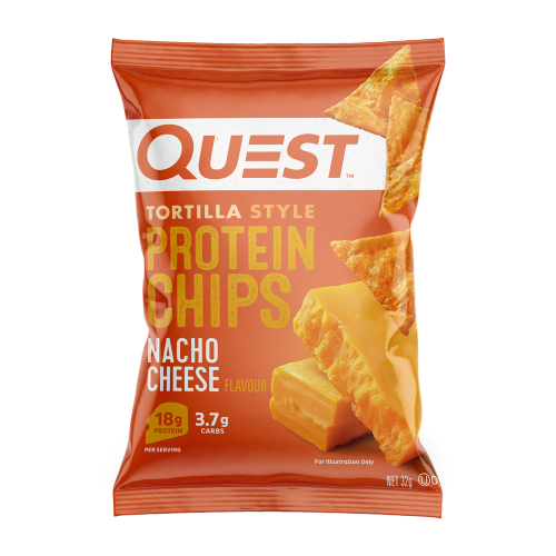 8 Bags of Quest Tortilla Nacho Cheese 32g