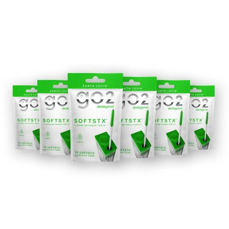 Go2 Dentagenie Softstx Cleans Between Teeth 50 Pack x 6 Multipack