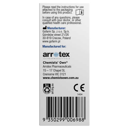 Chemists Own Ear Wax Removal Drops 12mL