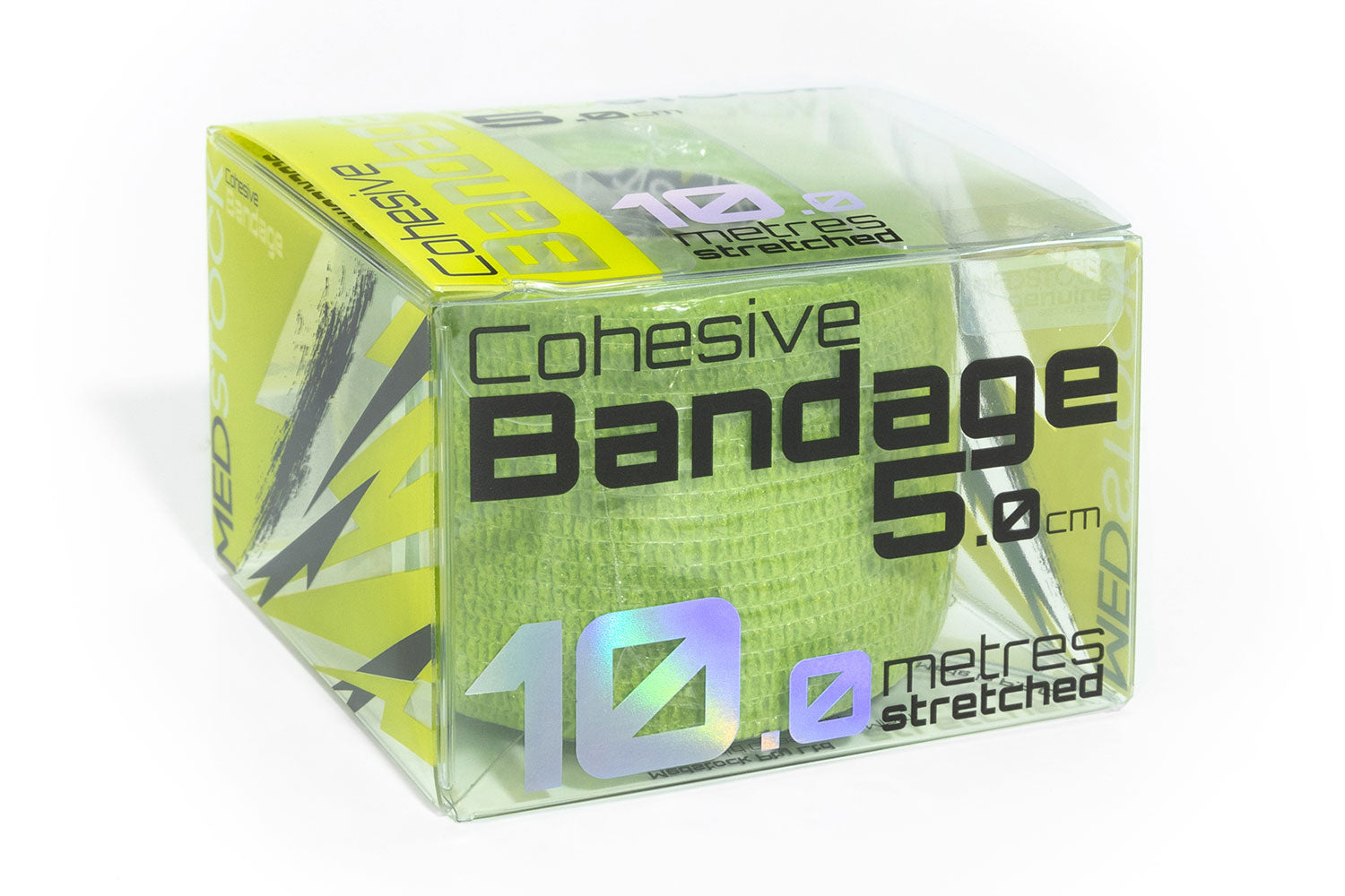 Medstock Cohesive Bandage Green (Retail) -Box of 6