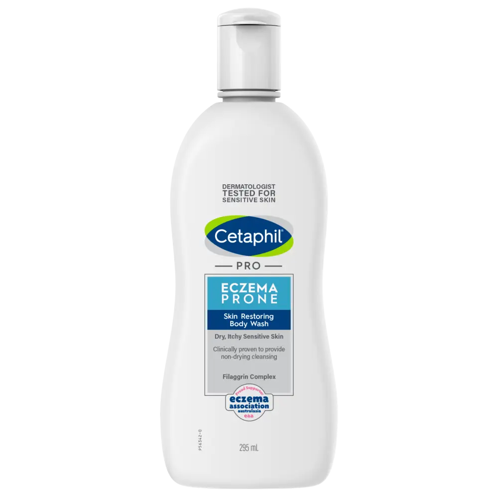Cetaphil Pro Eczema Prone Skin Restoring Body Wash 295mL
