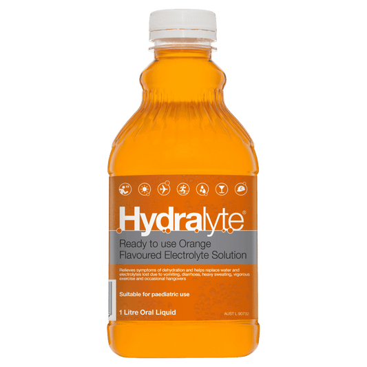 Hydralyte Electrolyte Solution 1 Litre – Orange