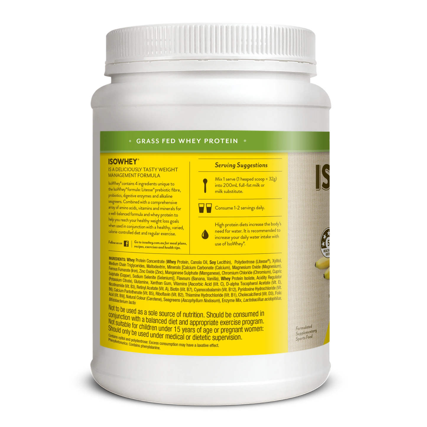 IsoWhey Complete Banana Smoothie 672g