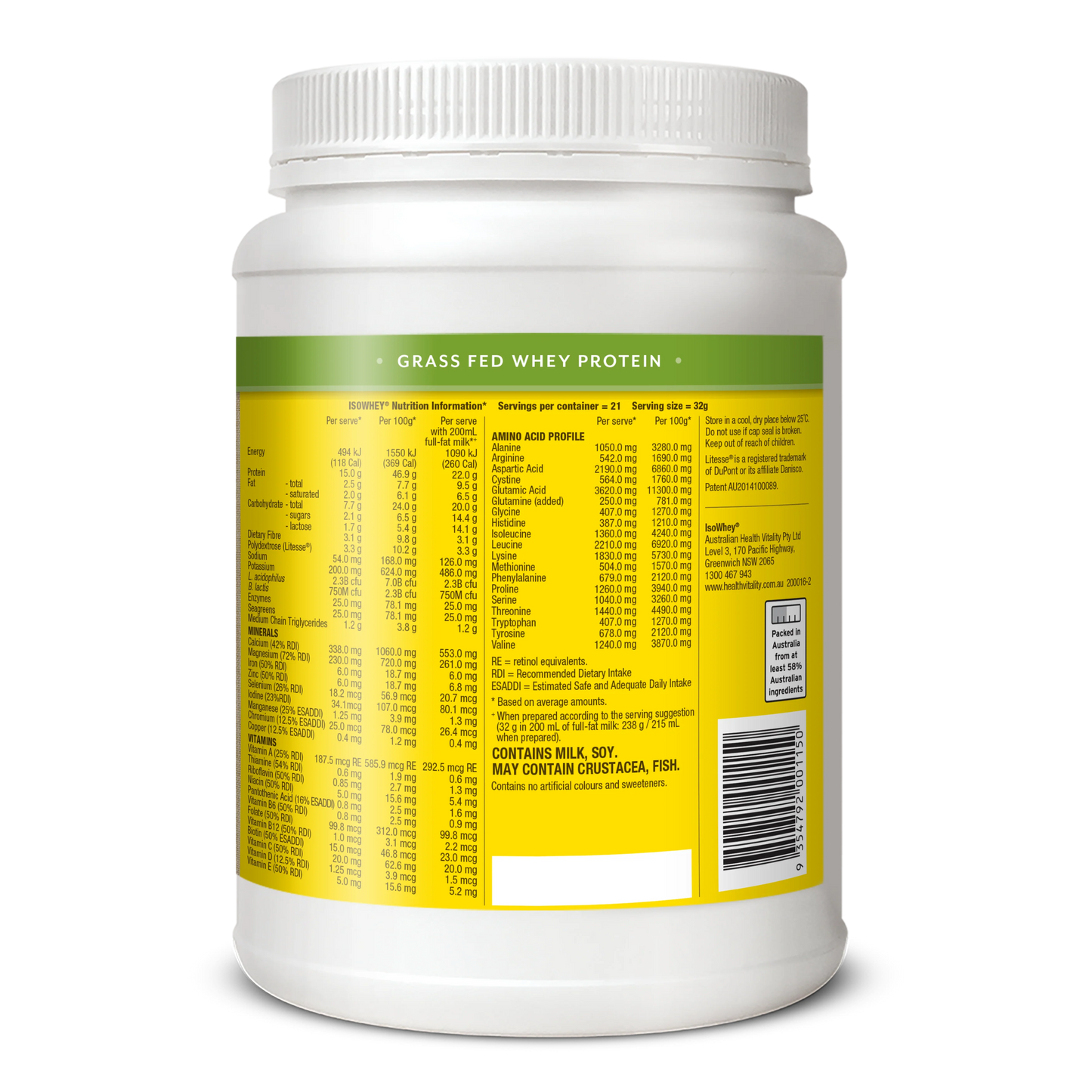 IsoWhey Complete Banana Smoothie 672g