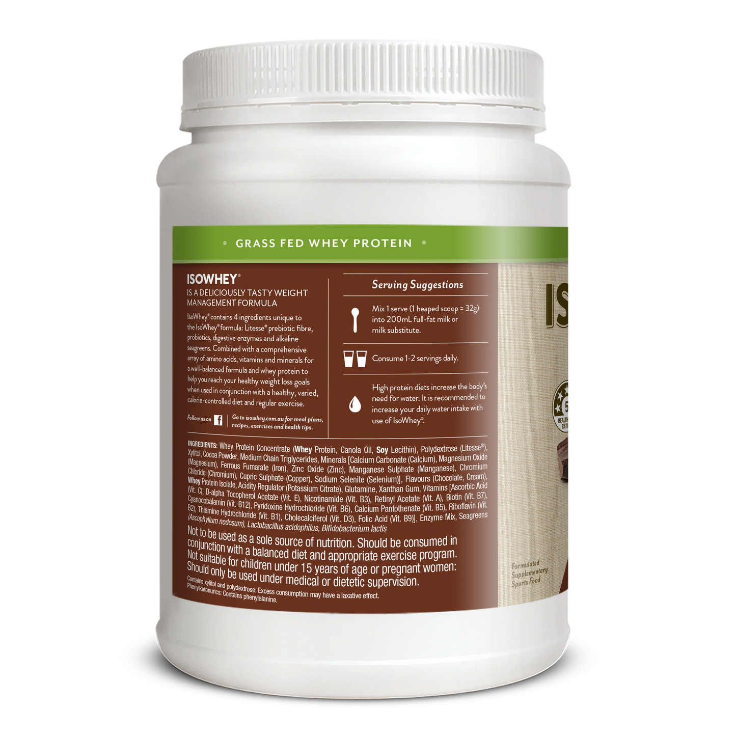 IsoWhey Complete Ivory Coast Chocolate 672g