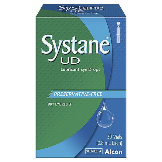 Systane Lubricant Eye Drops 0.8ml 30 Vials