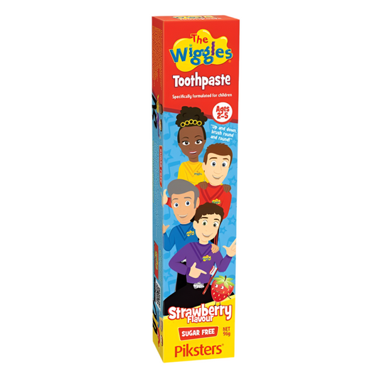 Piksters The Wiggles Kids Toothpaste Strawberry 2-5 Years 96g