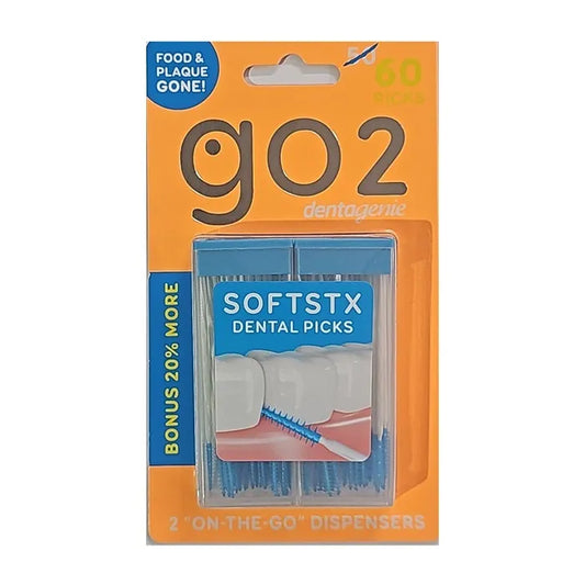 Go2 Dentagenie Softstx Cleans Between Teeth 60 Pack x 6 Multipack