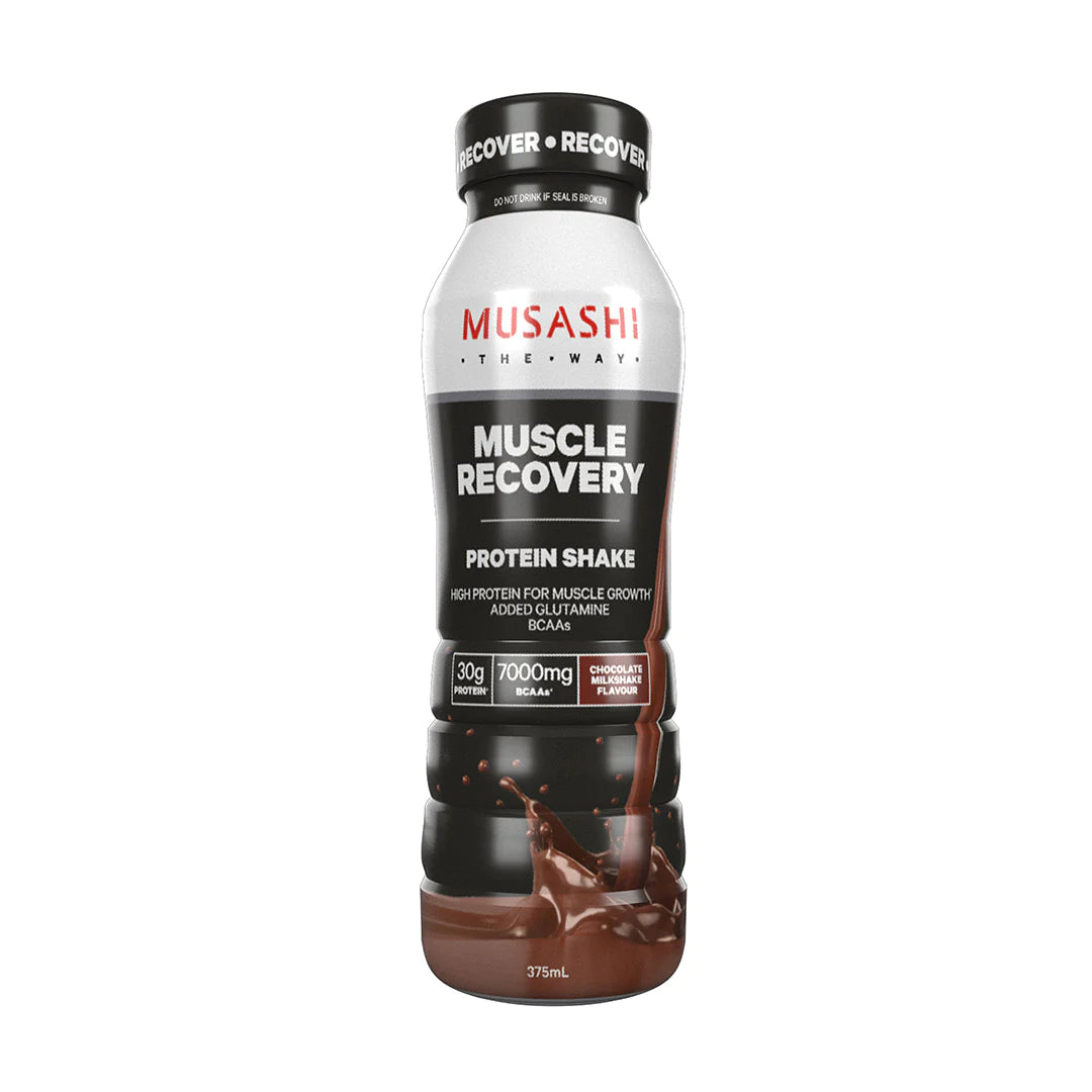 Musashi chocolate muscle recovery shake 375ml x 1