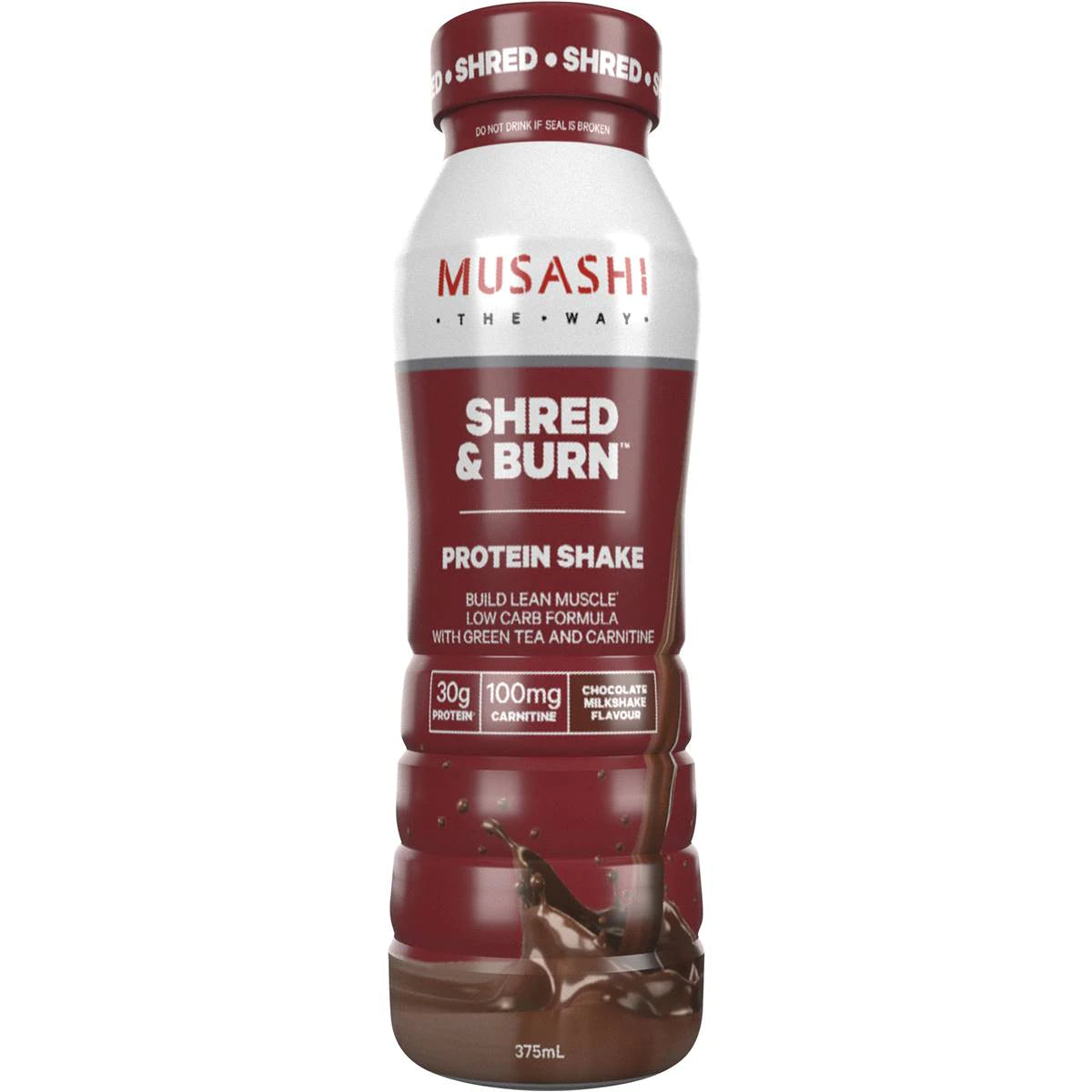 Musashi chocolate shred and burn Shake 375ml x 1