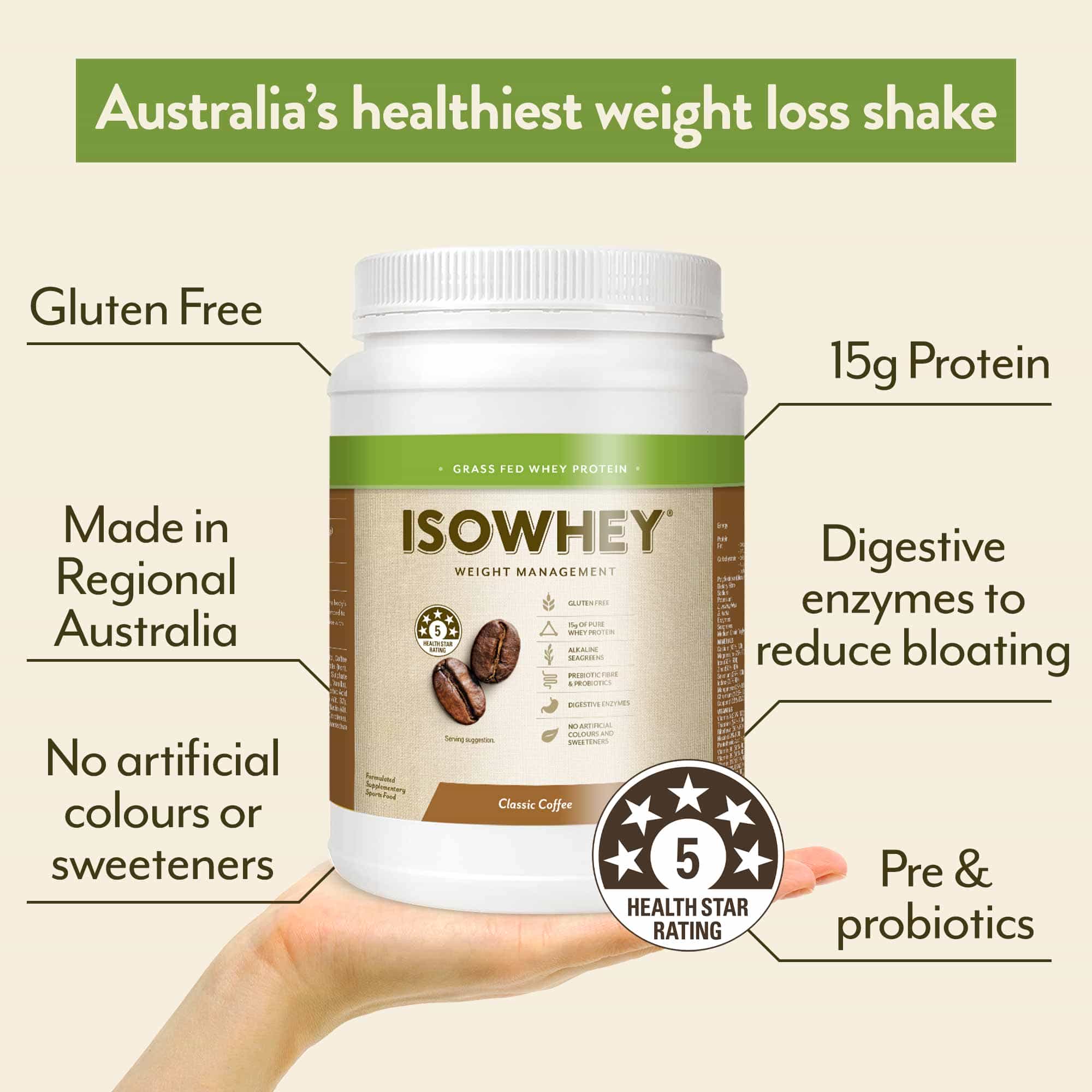 IsoWhey Complete Classic Coffee 10x32g