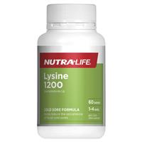 Nutra-Life L-Lysine 1200mg 60 Tablets