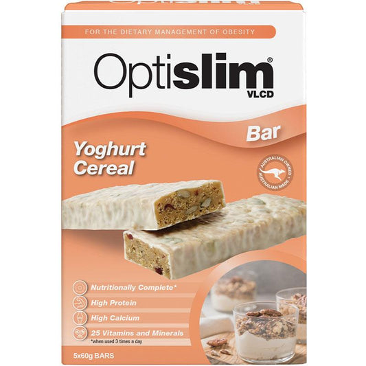 Optislim VLCD Bar Yoghurt Cereal 5 Pack
