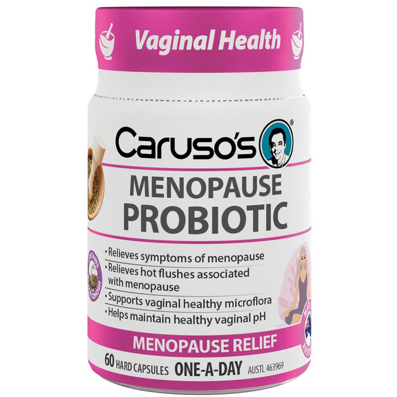 Carusos Probiotic Menopause 60 Capsules