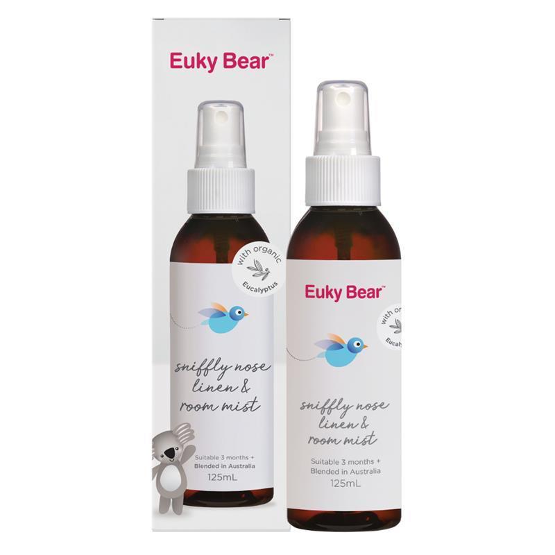 Euky Bear Sniffly Nose Linen & Room Mist 125ml