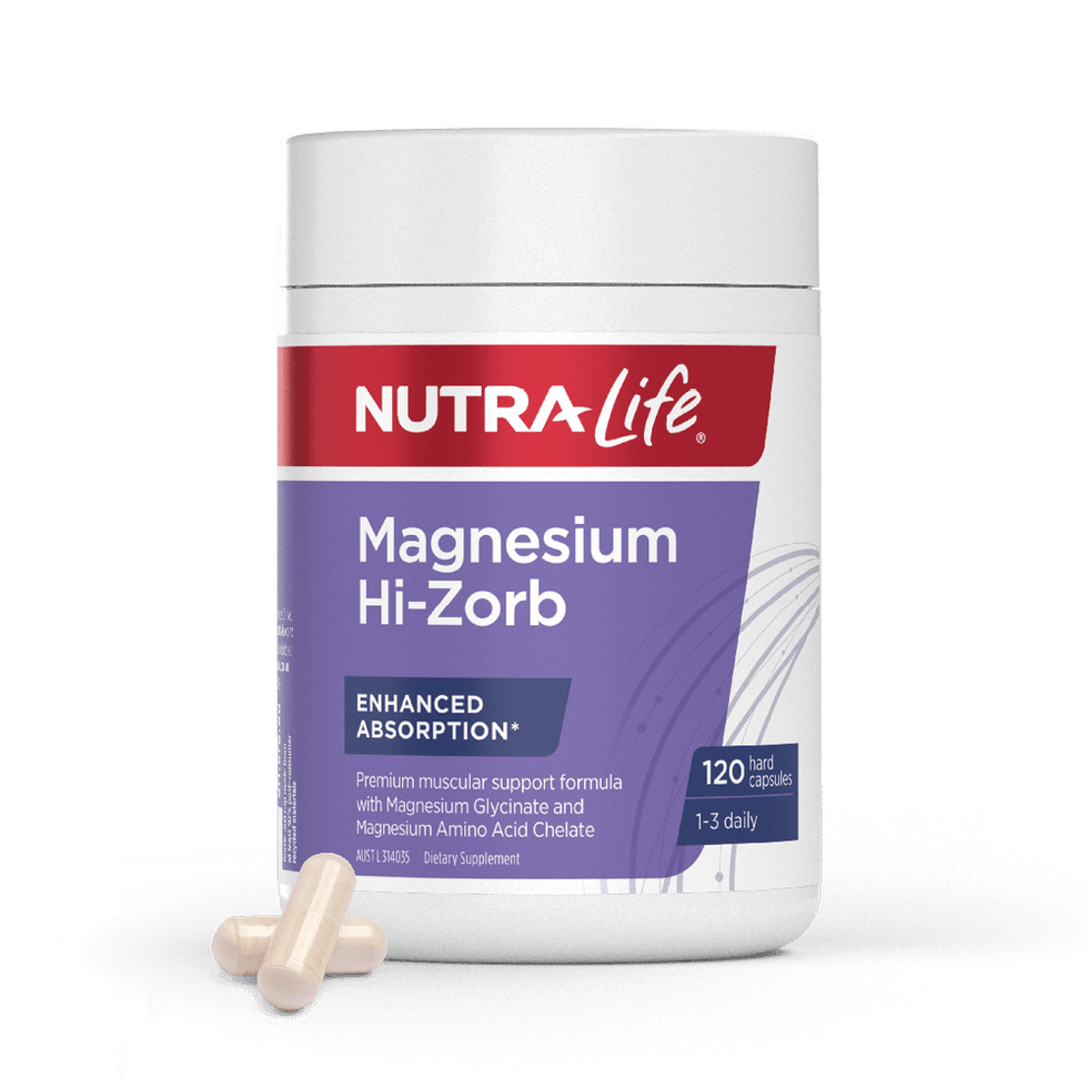 Nutralife Magnesium Hi-Zorb 120 Capsules