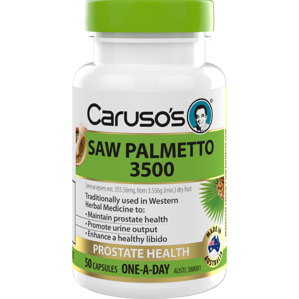 Caruso's Saw Palmetto 50 Capsules