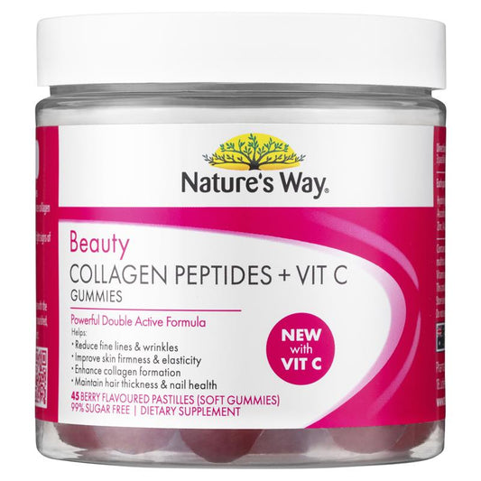 Nature's Way-Beauty Collagen 45 Berry Gummies