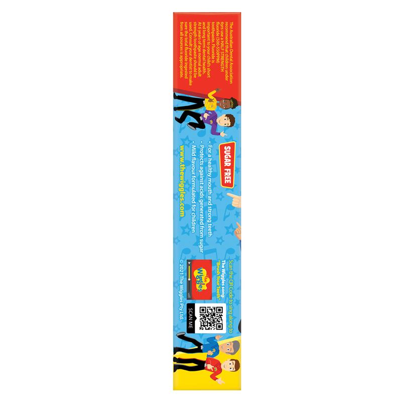 Piksters The Wiggles Kids Toothpaste Strawberry 2-5 Years 96g