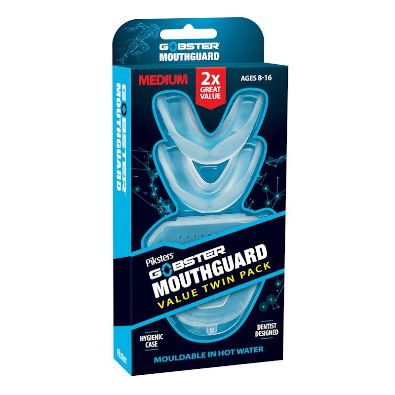 Piksters Gobster Mouthguard (with case) Medium 2pk