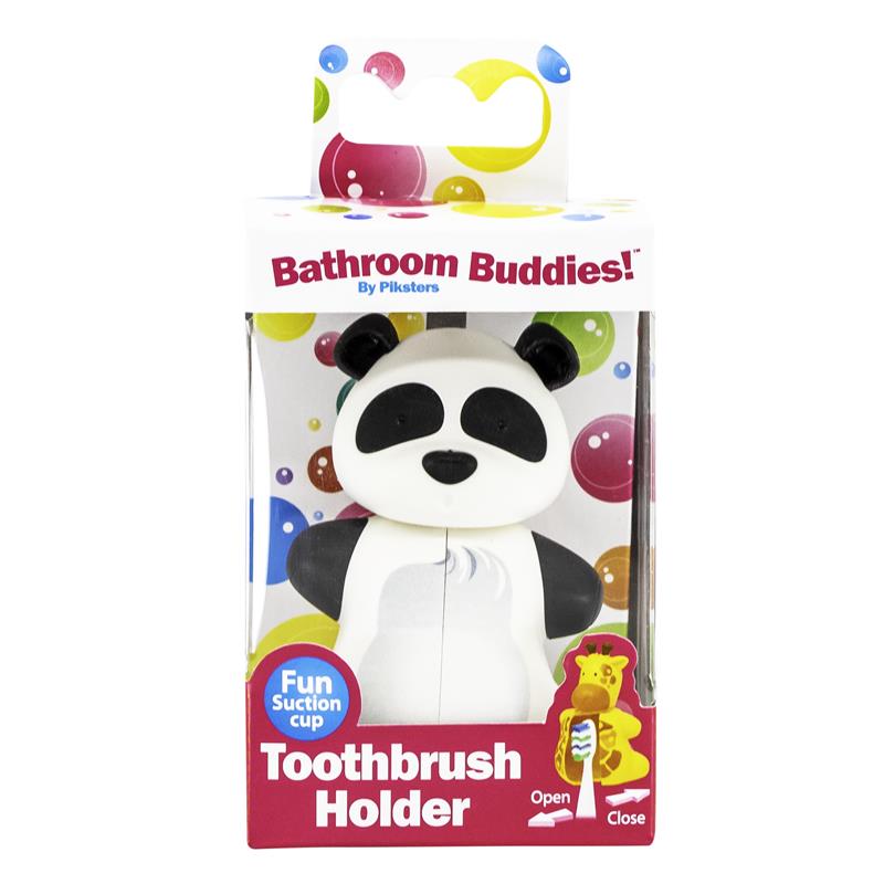 Piksters Kids Bathroom Buddies Toothbrush Holder Assorted