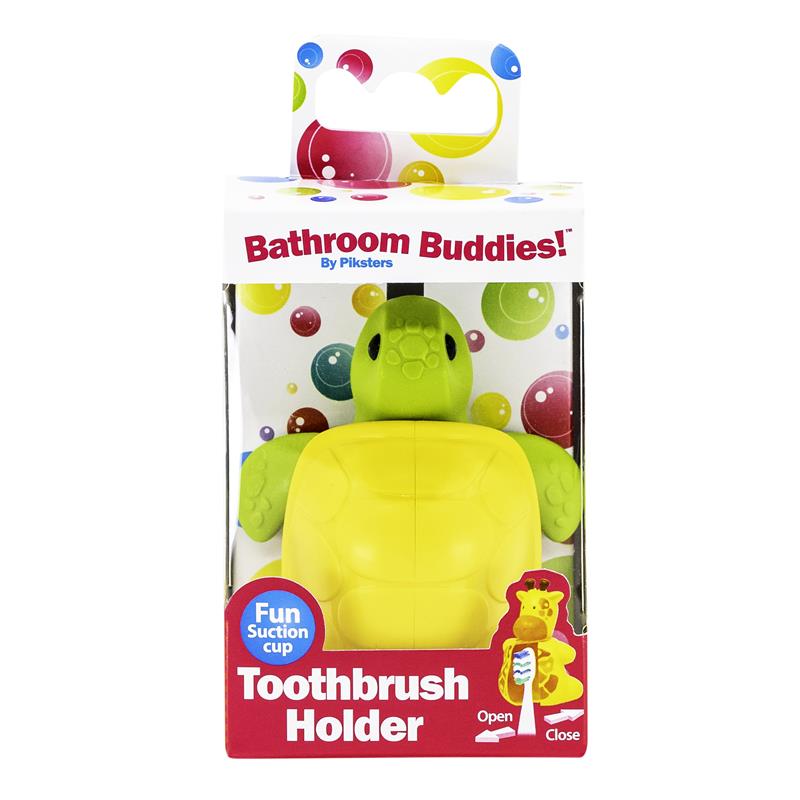Piksters Kids Bathroom Buddies Toothbrush Holder Assorted