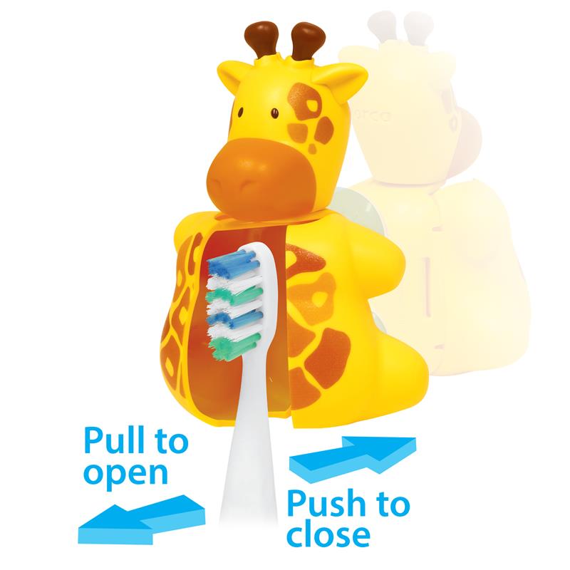 Piksters Kids Bathroom Buddies Toothbrush Holder Assorted
