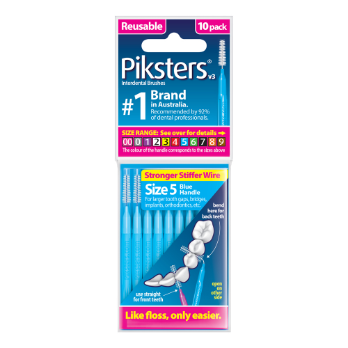 Piksters Interdental Brushes - 10 pack