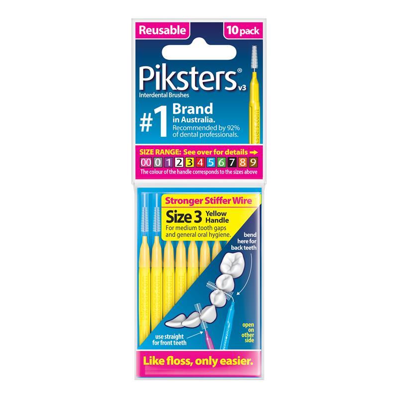 Piksters Interdental Brushes - 10 pack