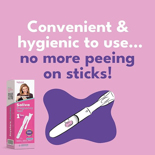 Salistick Saliva Pregnancy Test Kit, Rapid & Reliable Pregnancy Test