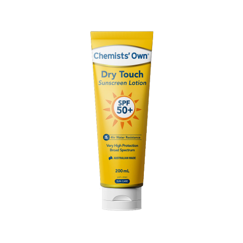 Chemists' Own Sunscreen Lotion Dry Touch SPF50+ 200mL