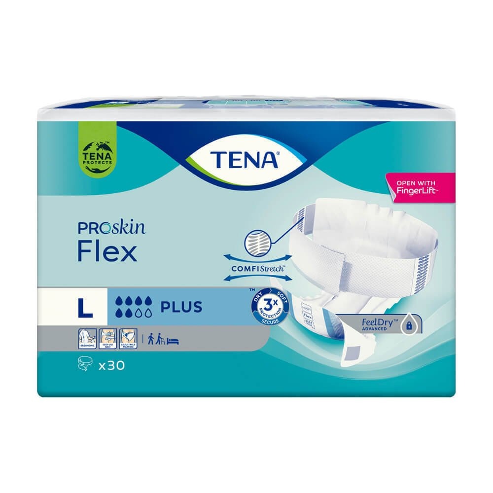 Tena Flex Plus Large Pkt 30