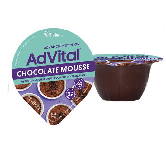 Advital Chocolate Mousse 120g Box of 12