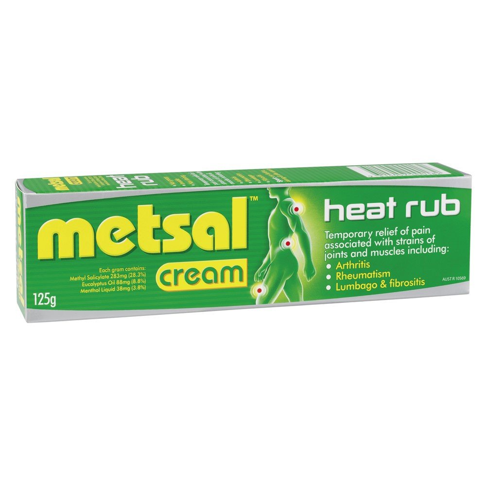Metsal heat rub cream