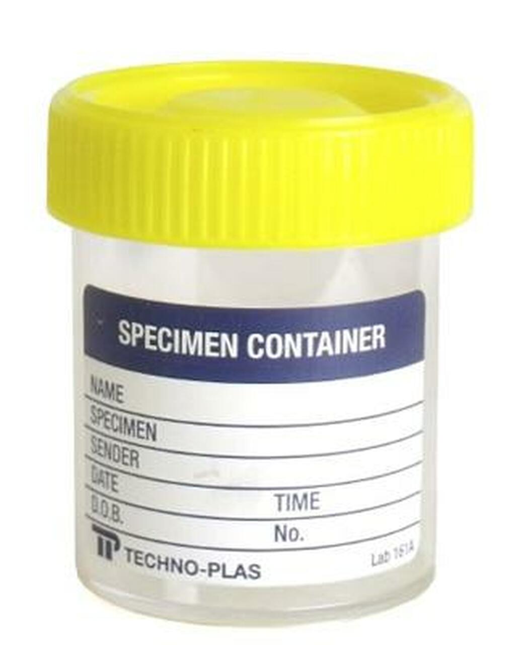 Specimen container 70ml (MSU Jar) each