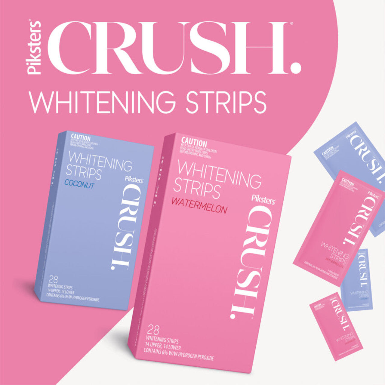 Piksters® CRUSH® 28 Whitening Strips