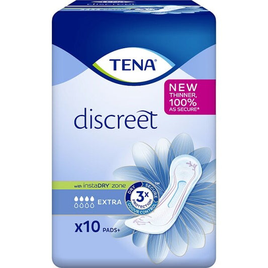 Tena Pads Extra Pkt 10