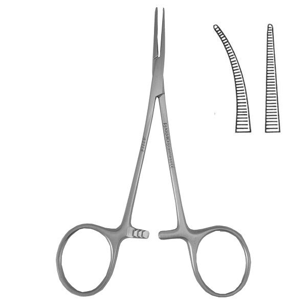 Micro Mosquito Artery Forcep 12Cm Curved Each