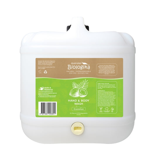 Biologika Coconut Hand & Body Wash BULK 15L