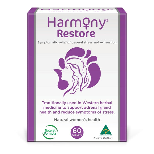 Harmony Restore Exhaustion & Stress Relief 60 Tablets